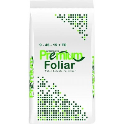 Удобрения Премиум Фолиар/Premium Foliar 9-45-15 + МЕ, 25кг